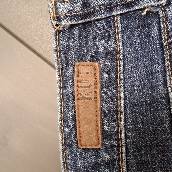 Kut from the Kloth Ankle Straight Leg Denim Jeans 16W - Picture 4 of 12